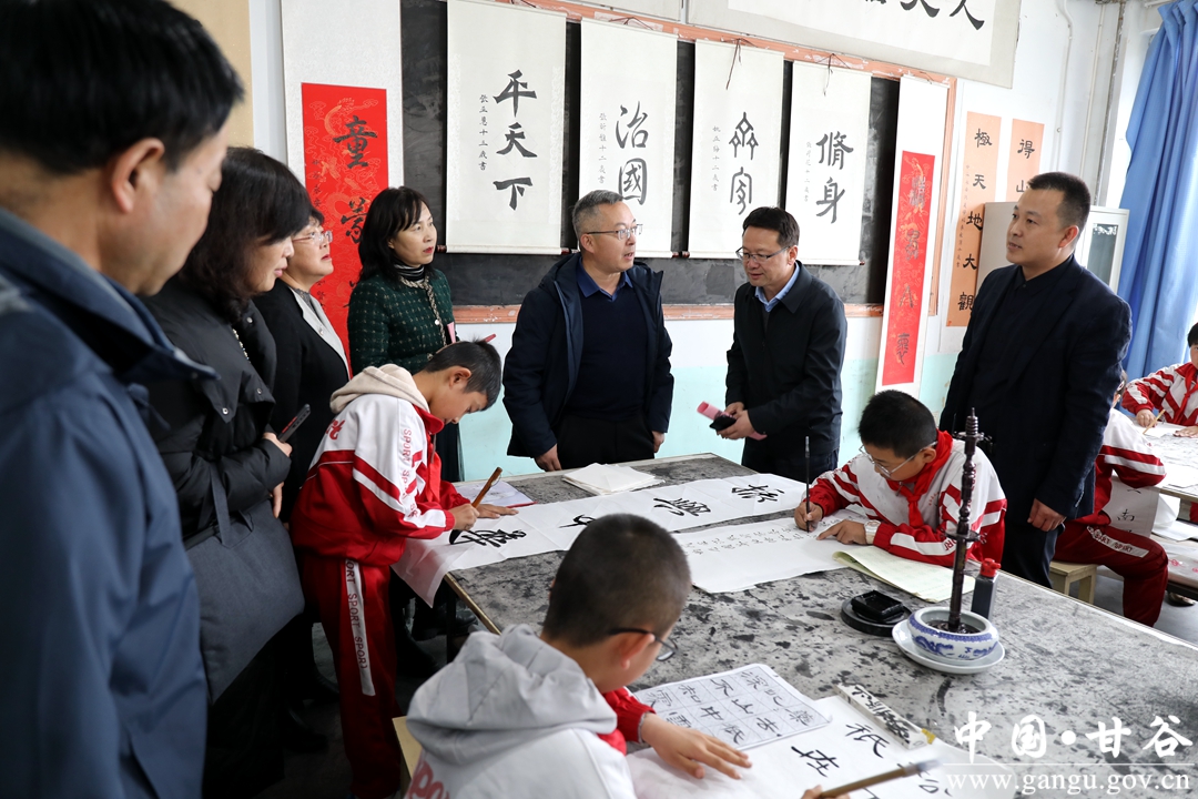跨县联动促教研，互学共进谋新篇——市教育局组织教研团队赴甘谷县开展学习交流活动纪实